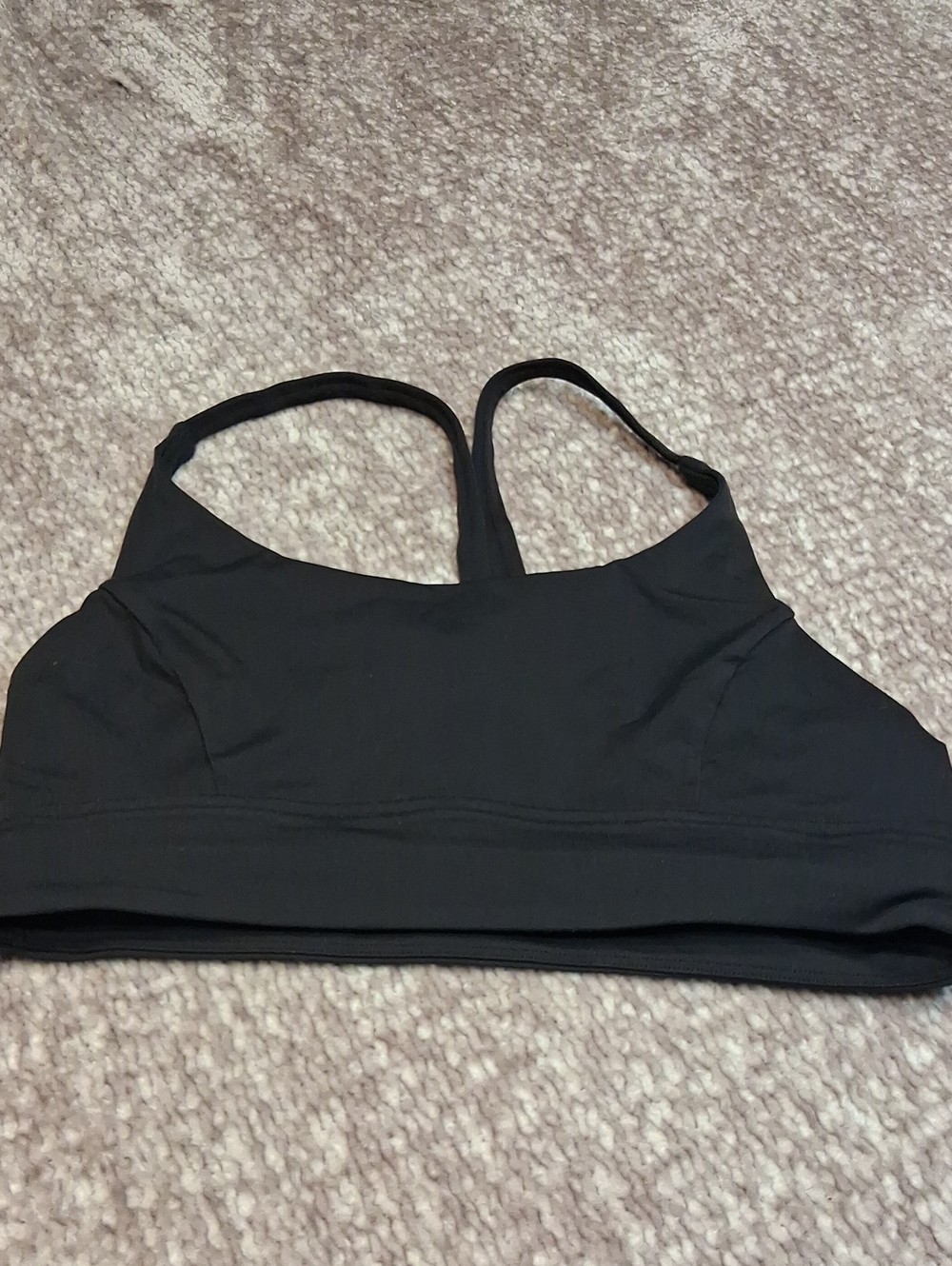lululemon athletica Black Strappy Sports Bra
